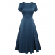 Blue  Pearl Buttons Darlene Dress