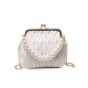  Pearl Chain Solid Frame Bag