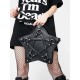 Black Halloween Star Solid Bag