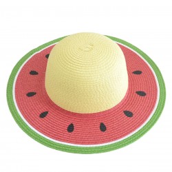 Red Watermelon-Like Sun Hat