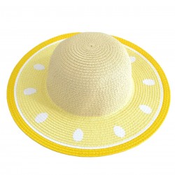 Yellow Melon-Like Sun Hat