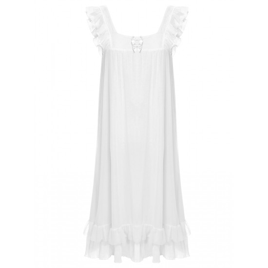  Small Flying sleeves Babydoll Sleepwear